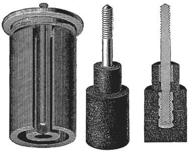 FIGS. 1 AND 2. THE LAW BATTERY