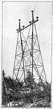 FIG. 8. � STANDARD BRACED TOWER.