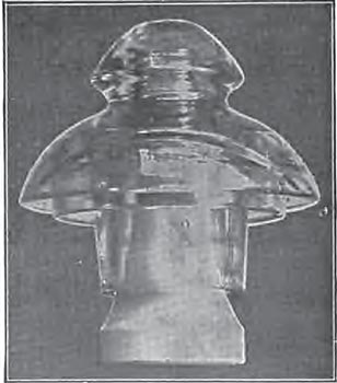 FIG. 32. - 20,000 Volt Railway Transmission Line Insulator.
