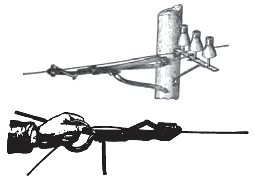 FIG. 40.  The Come-Along in Service.