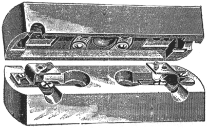 BRYANT COMBINATION CLEAT AND ROSETTE.