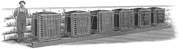FIG. 8 WAGNER ALTERNATING APPARATUS.