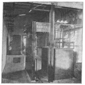 FIG. 6.CHICAGO JOLIET ELECTRIC RAILWAY. � TRANSFORMER ROOM AT JOLIET.