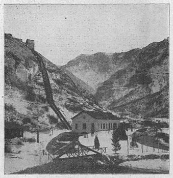 FIG. 5. WORK OF THE TELLURIDE POWER COMPANY. � LOGAN POWER HOUSE.