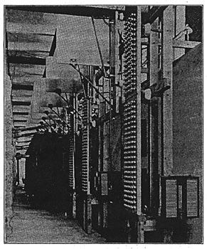 FIG. 8. MISSOURI RIVER POWER COMPANY � 50,000-VOLT TRANSFORMER ROOM.
