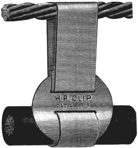FIG. 1 � CABLE CLIP.