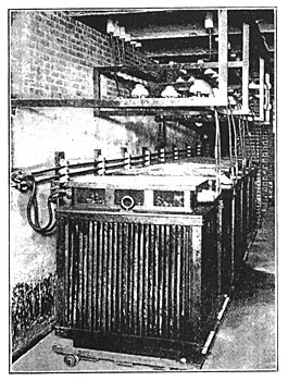 FIG. 12. � TRANSFORMERS IN MAIN STATION.