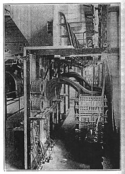 FIG. 9. � REAR OF MAIN SWITCHBOARD.
