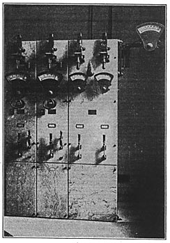 FIG. 13. � SUB-STATION SWITCHBOARD.