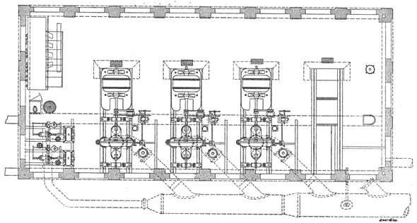 FIG. 4. � PLAN VIEW OF MAIN STATION.