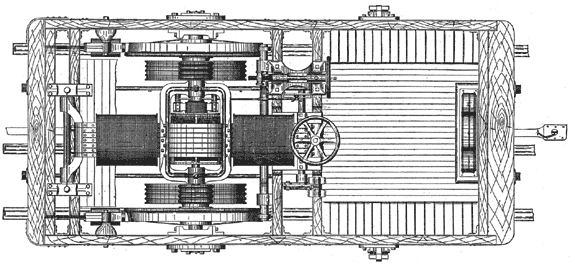 FIG. 2. � PLAN OF MOTOR "BENJAMIN FRANKLIN."