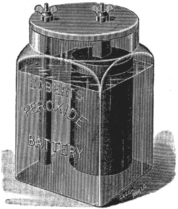 FIG. 1. � THE ROBERTS PEROXIDE BATTERY.