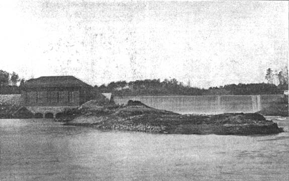 FIG. 1. � SHOWING THE UNOSTENTATIOUS APPEARANCE POSSIBLE TO AN IMPORTANT POWER GENERATING STATION.