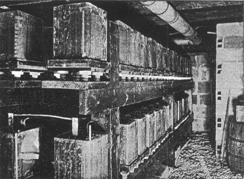 STORAGE BATTERIES IN THE MASONIC TEMPLE.