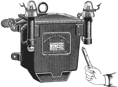 FIG. 1. � WAGNER TRANSFORMERS AND FUSE BRACKETS.