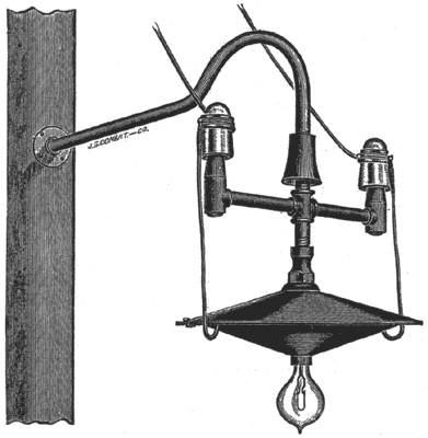 STREET FIXTURES � LAMP IN POSITION.