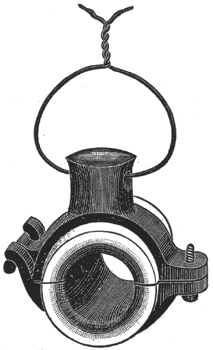 NO. 3 1/2 � TREE TOP WIRE HOLDER.