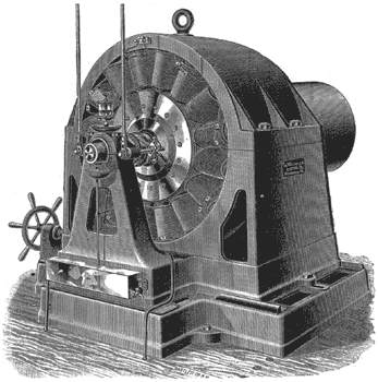 FIG. 1. � NEW DYNAMO OF WESTINGHOUSE ELECTRIC CO.