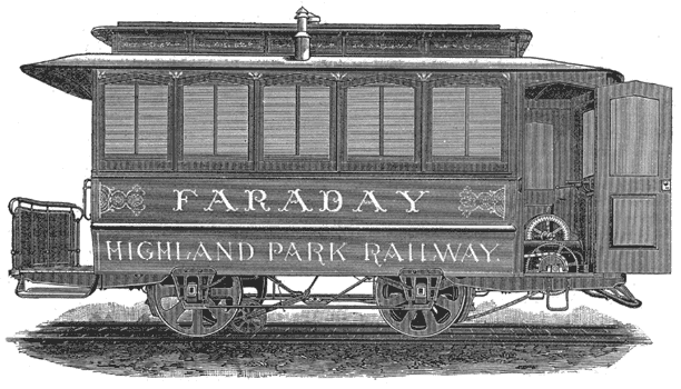 FIG. 2. � MOTOR CAR ON THE FISHER ELECTRIC RAILWAY, DETROIT, MICH.